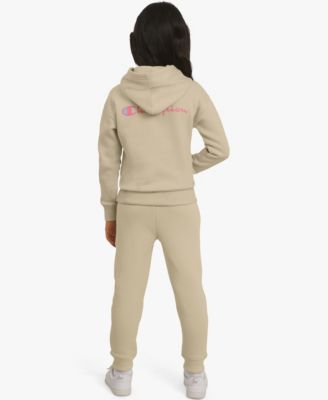 Girls' 2-6 Hoodie and Joggers, 2 Piece Set