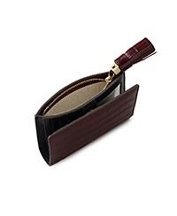 Noble Alley Faux Croc Bifold Wallet