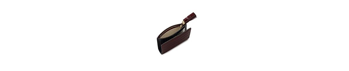 Radley London Noble Alley Faux Croc Bifold Wallet In Burgundy