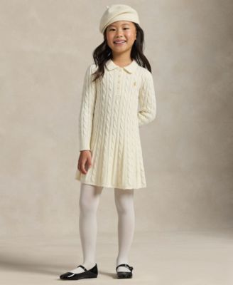 Girls' 2T-6X Lunar New Year Polo Sweater Dress
