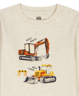 Boys' 2T-7 Sleeveless Vest, T-Shirt and Pants, 3-Piece Set