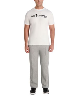 Men's Metal Logo Patch Track Pants