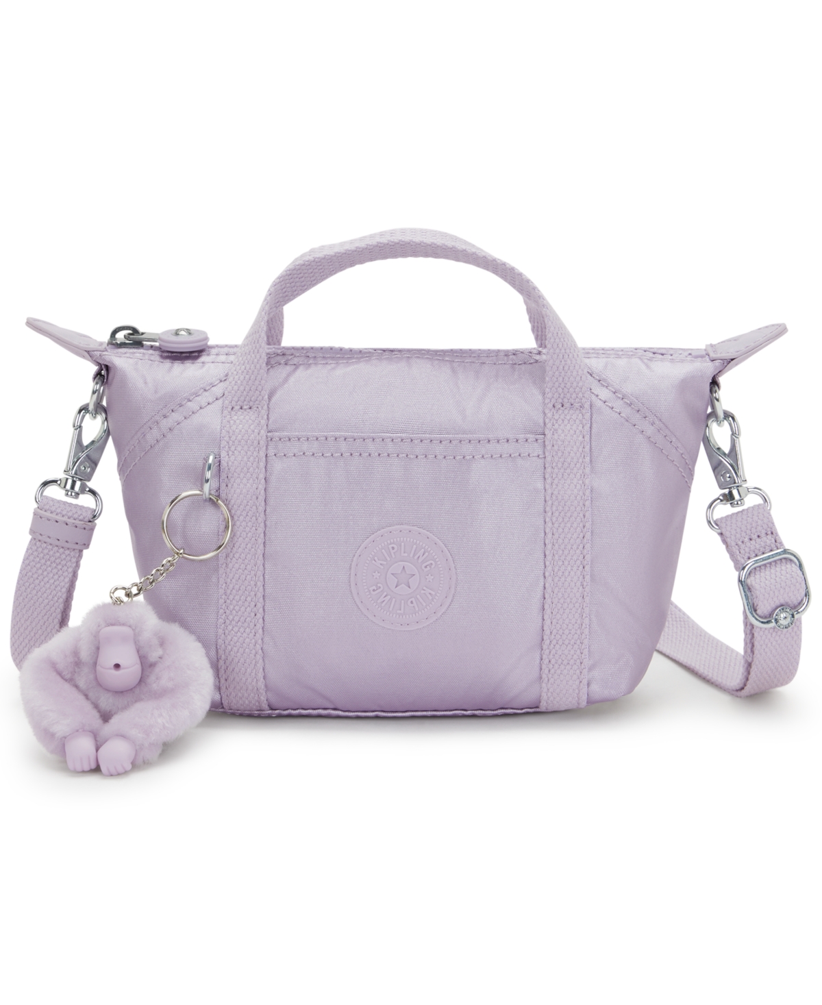 Kipling Art Compact Crossbody Bag In Purple