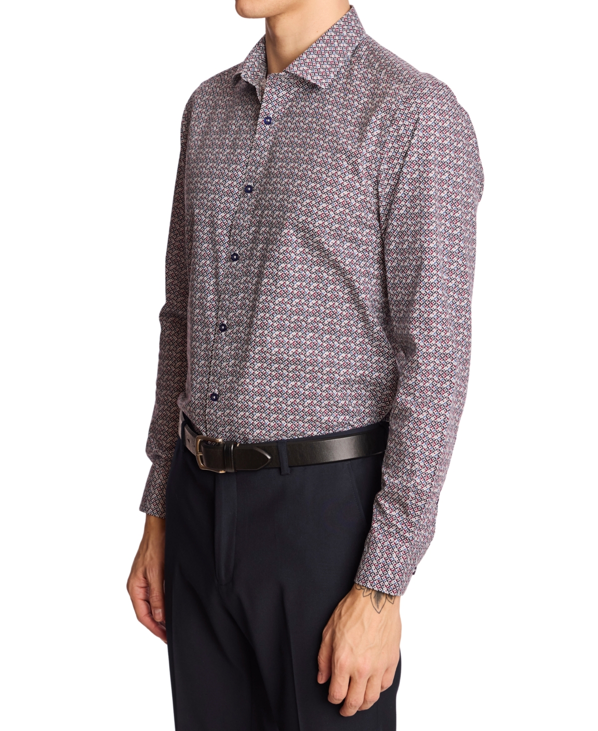 Paisley & Gray Men's Samuel Spread Collar Shirt