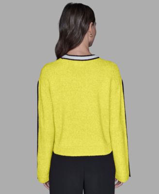 Petite Crewneck Long-Sleeve Sweater