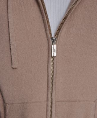 Petite Hooded Zip-Front Sweatshirt