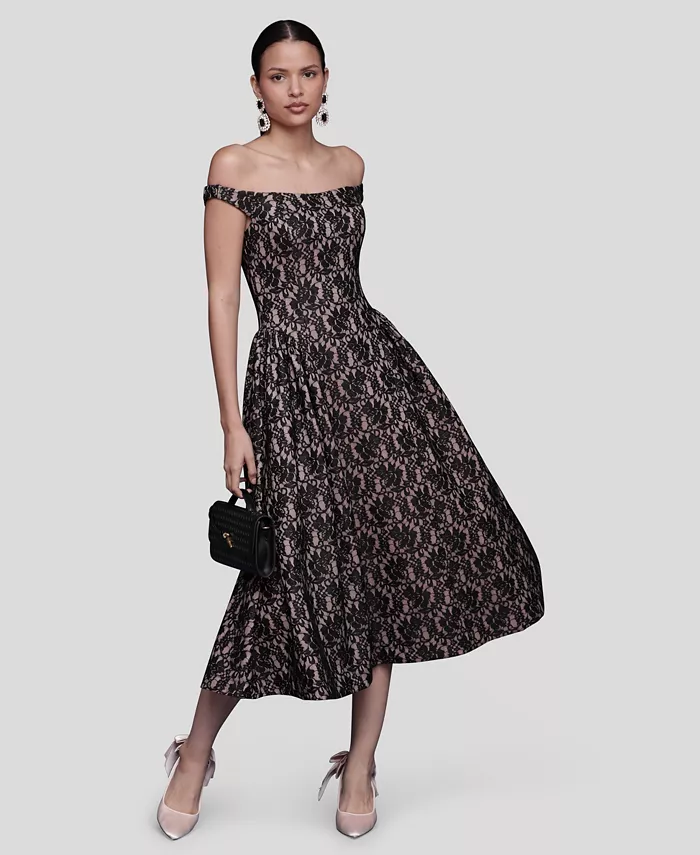 Women's Sleeveless Off the Shoulder Dress