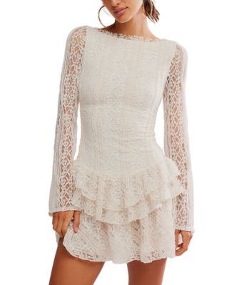 Free People - Women's Tabby Tiered Mini Dress