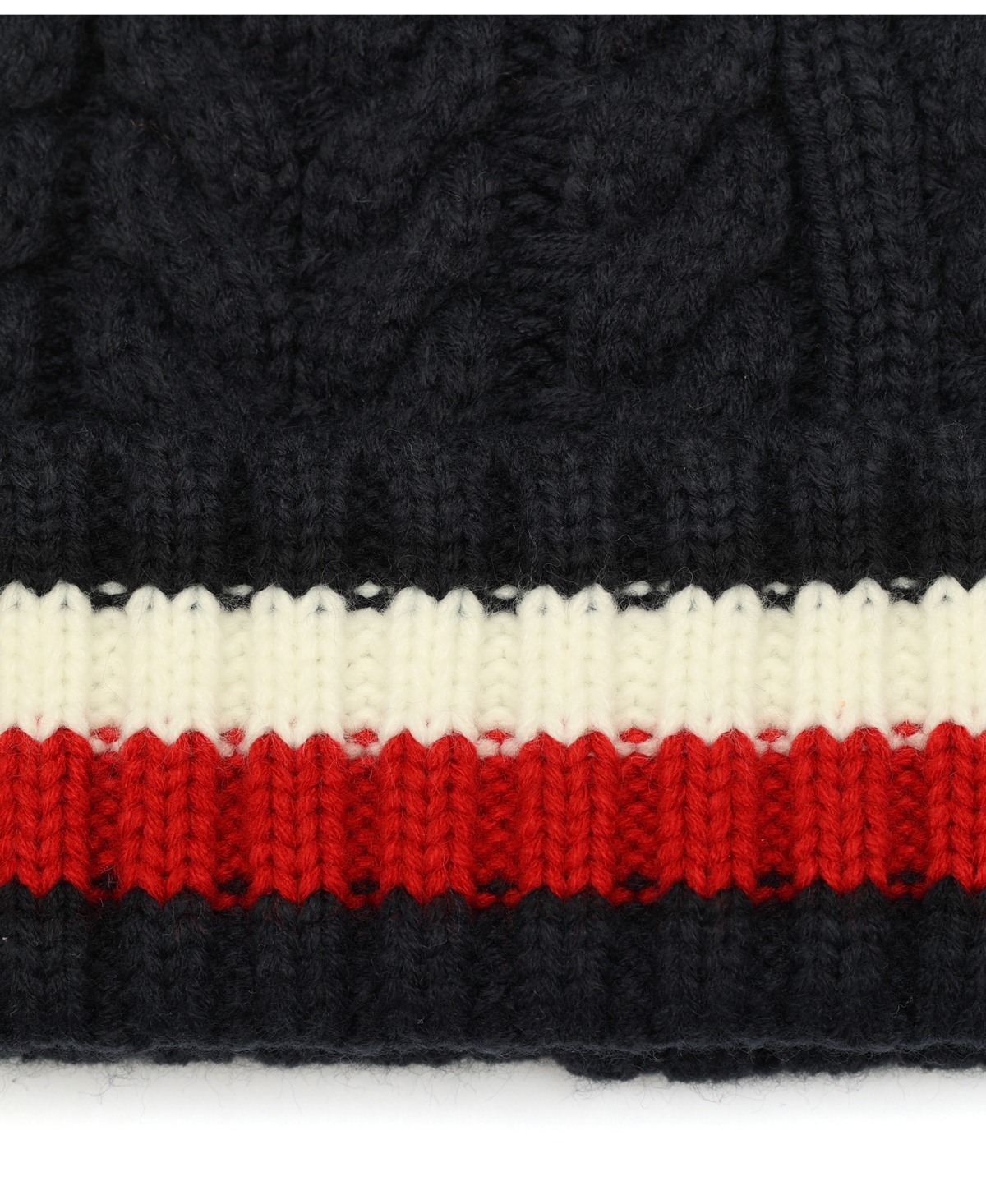 Tommy Hilfiger Men's Cable Global Cuff Beanie