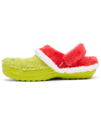 x The Grinch Little Kids Classic Lined Clogs from Finish Line