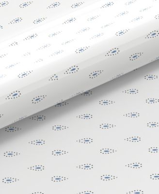 Brushed Cool Crisp 225-Thread Count Printed Cotton 3-Pc. Sheet Set, Twin XL