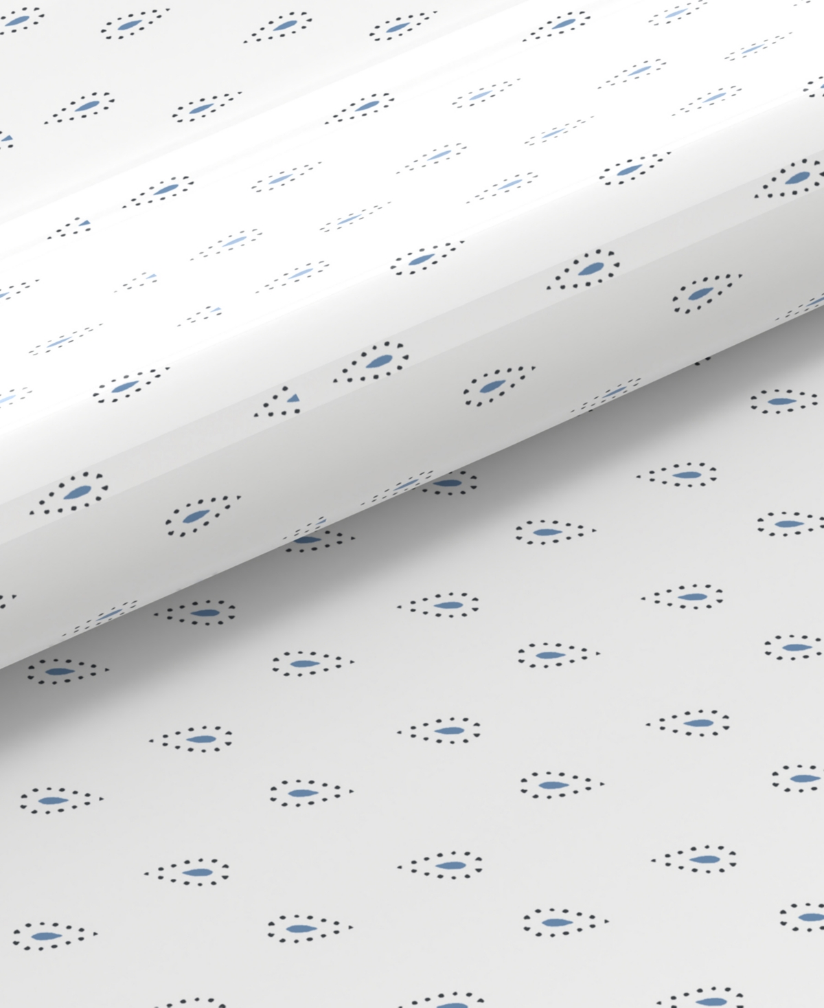 Color Sense Brushed Cool Crisp Percale Printed 3-pc. Sheet Set, Twin Xl