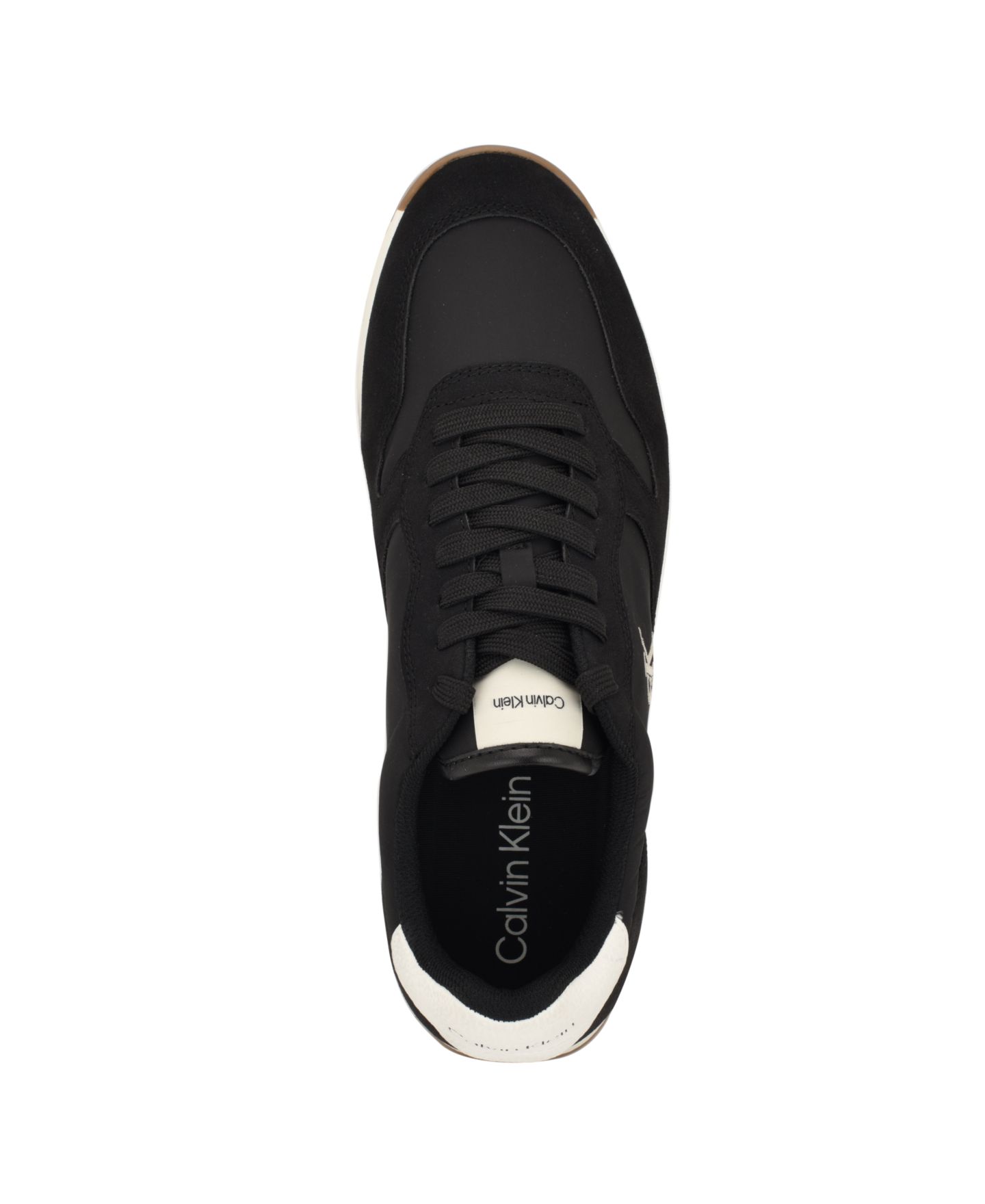 Мужские кроссовки Calvin Klein Gallden Lace-Up Casual, цвет: Чёрный — фото 4