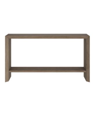 Osman 55" Wood Wide Rectangular Console Table