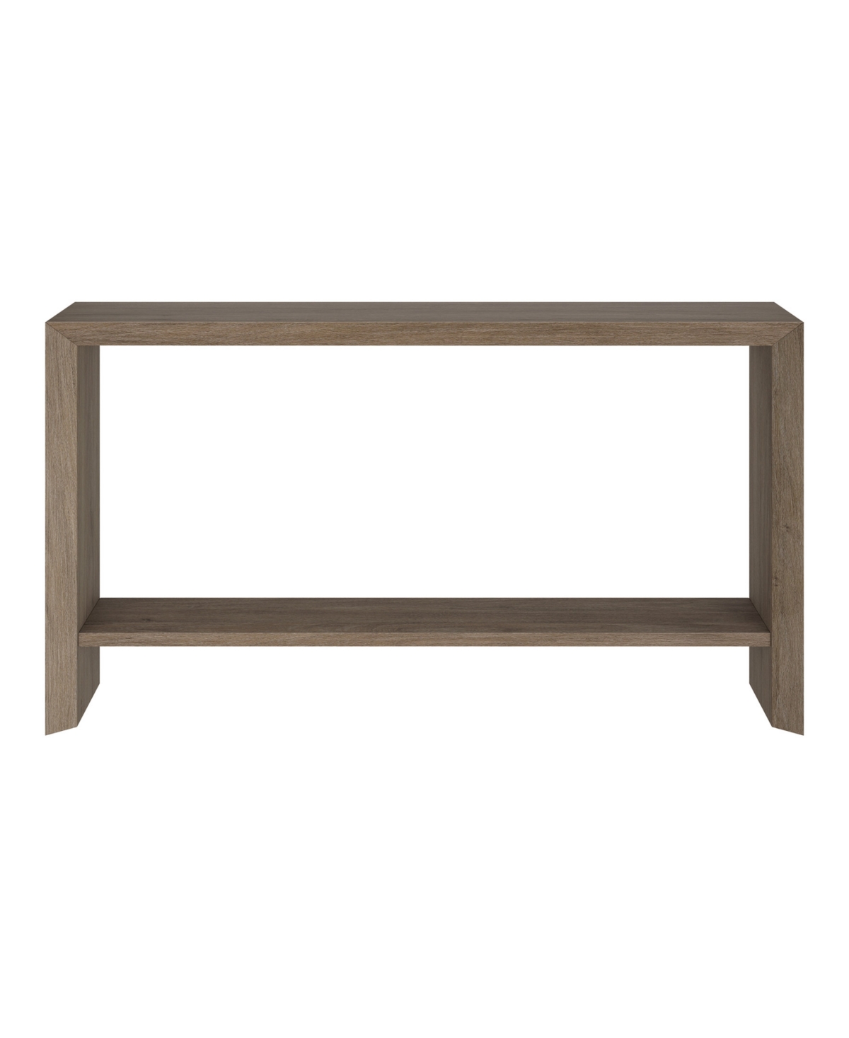 Hudson & Canal Osman 55" Wood Wide Rectangular Console Table