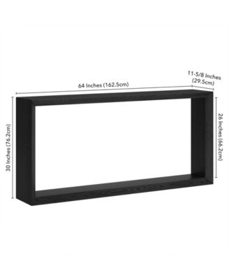 Osmond 64" Wood Wide Rectangular Console Table