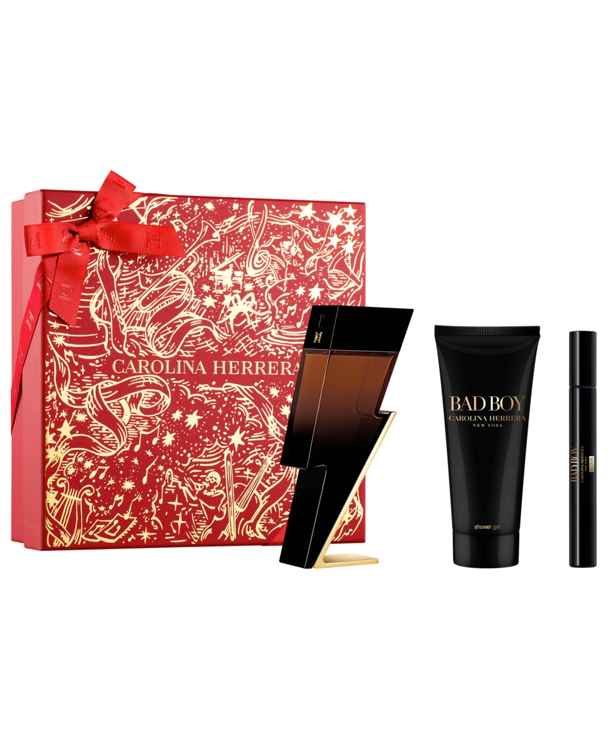 Carolina Herrera Bad Boy Elixir 3-Pc. Gift Set