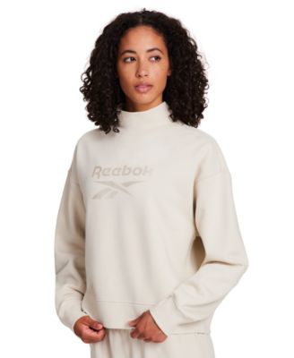 Women's Medium Vector Mock Neck Sweatshirt