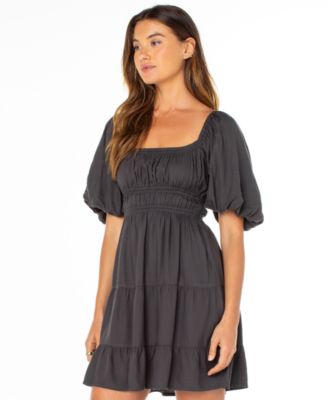 Women's Sunset Oasis Square Neck Dress