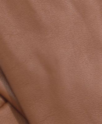 Logo Belt Leather Touch Glove