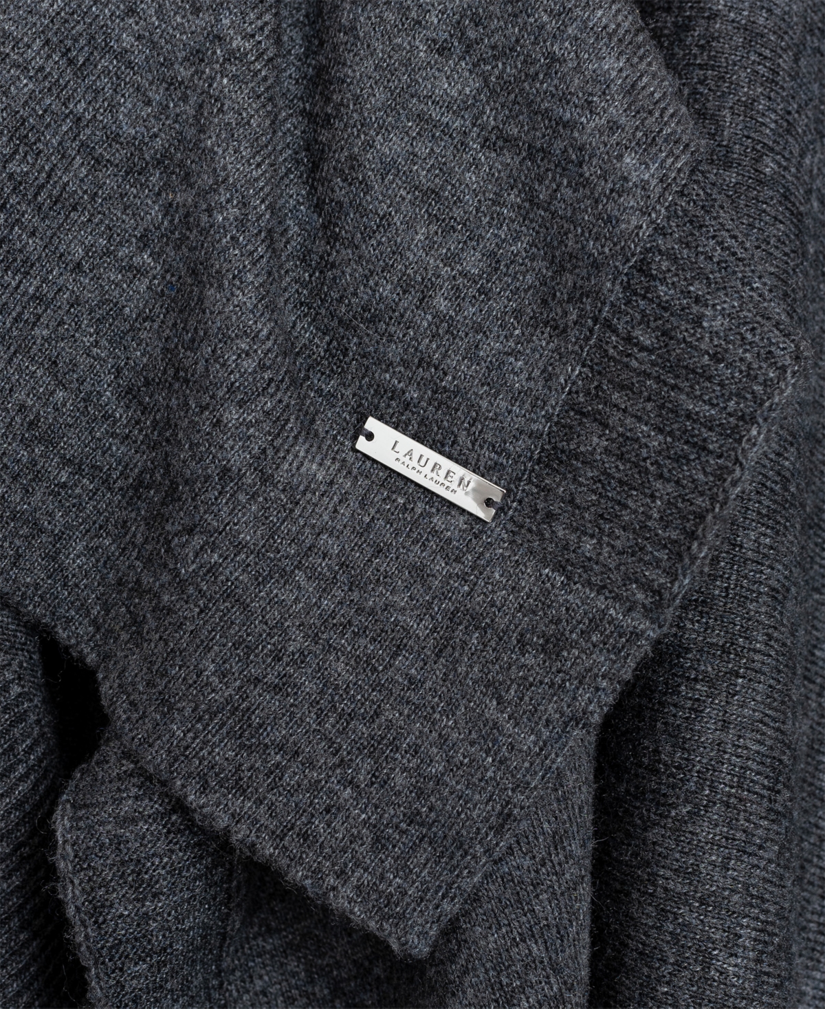 Lauren Ralph Knit Poncho Wrap