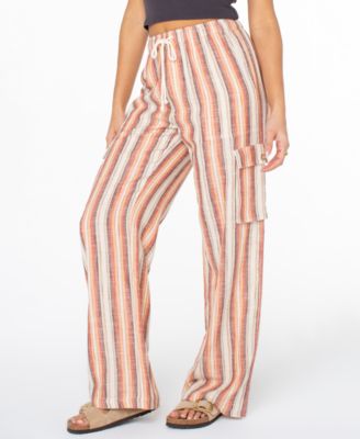 Women's Precious Striped Cargo pants