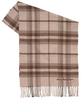 Wool Plaid Scarf
