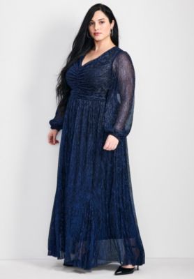 Women's Lucia Plisse Maxi Dress