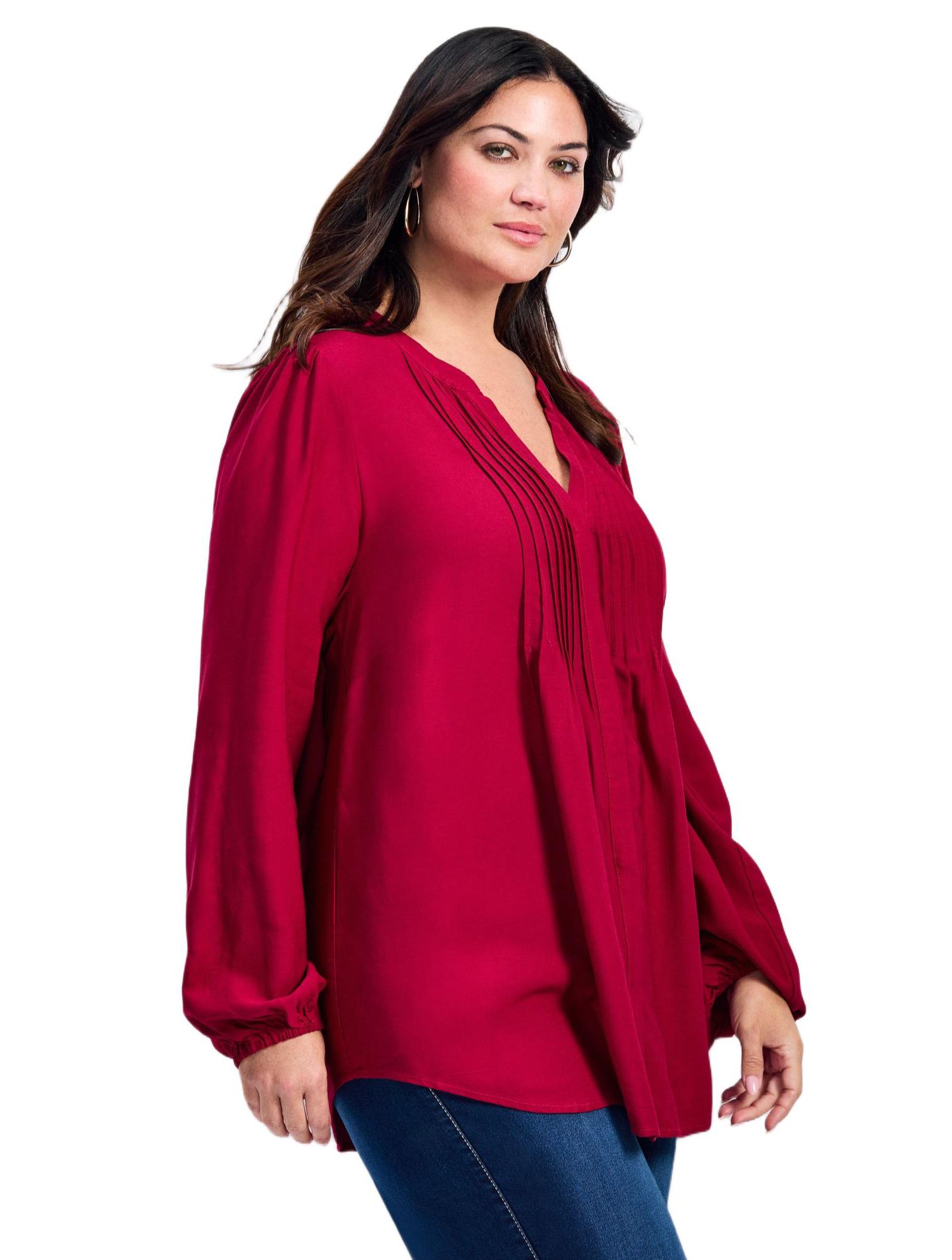 Women's Olivia Pintuck Shirt