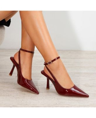 Women's Carmia Crisscross Ankle Strap Stiletto Heels