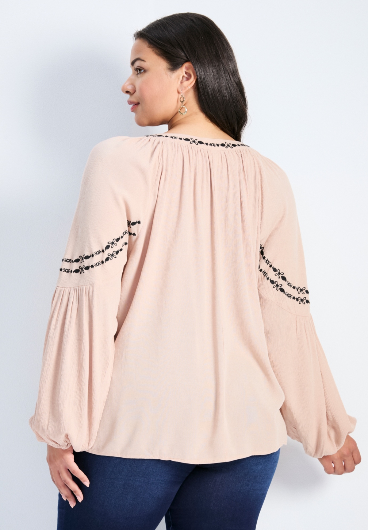 Avenue Women's Isabelle Embroidered Top