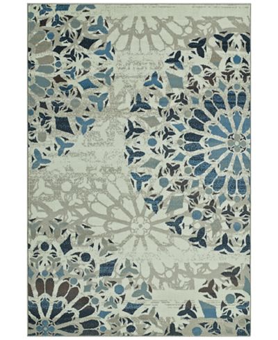 D Style Menagerie MEN567 Ivory Area Rugs