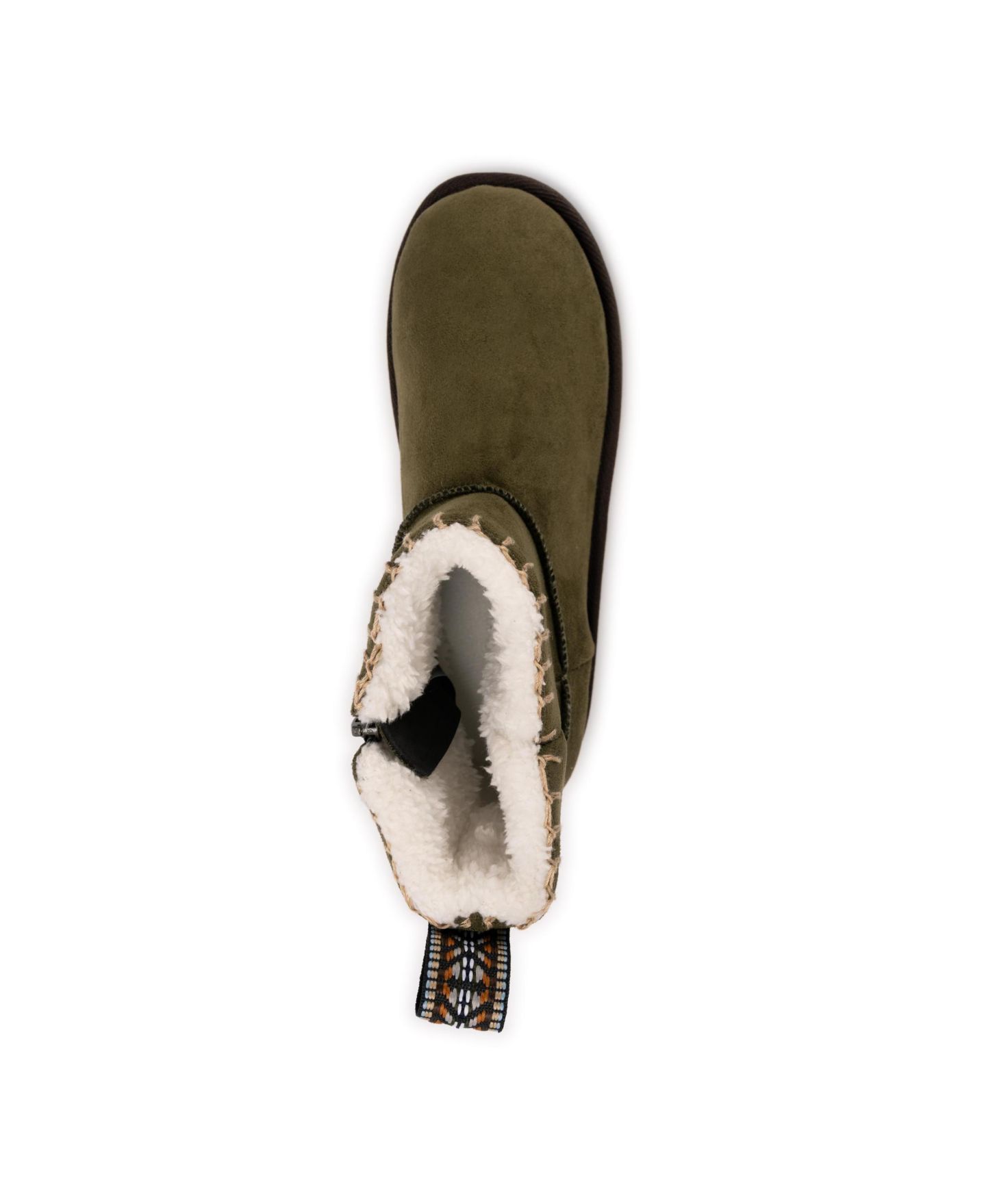 Тапочки MUK LUKS Softones By Unisex Adjustable Velour Slipper, цвет: Серый — фото 6