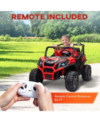 2 Seater 24V Electric Car for Kids with Remote Control,