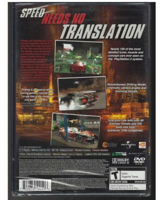 The Fast and the Furious - PlayStation 2 (Namco-Bandai)