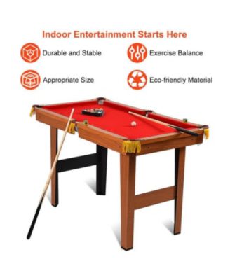 48 Inch Mini Table Top Pool Table Game Billiard Set