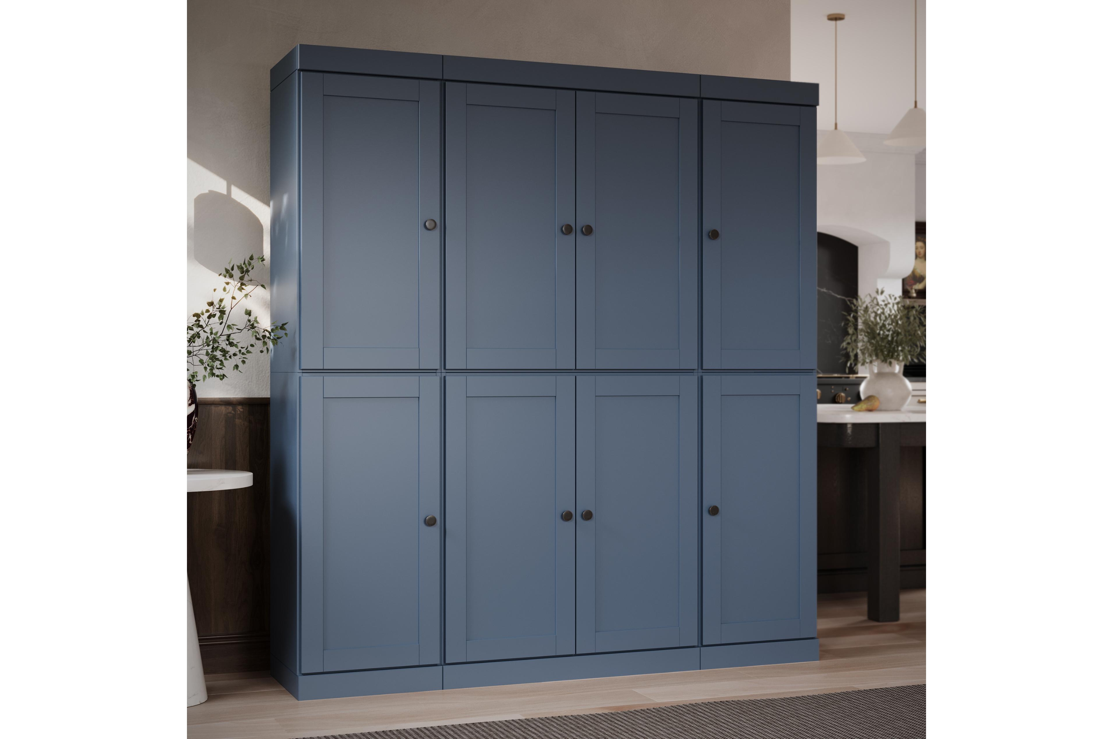 Palace Imports 100% Solid Wood 65" Pantry Cabinet with Shaker Doors & Adjustable Shelves