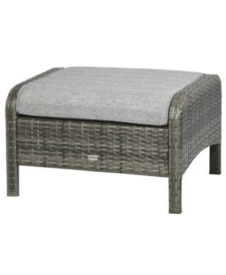 5pcs Outdoor Patio Furniture Set All Weather Wicker Conversation Set