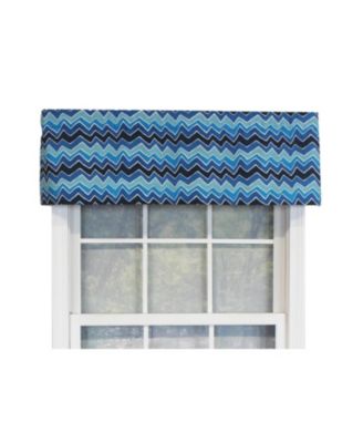 See Saw Tailored 100% Cotton with Fully Lined 3" Rod Pocket Valnance for Windows