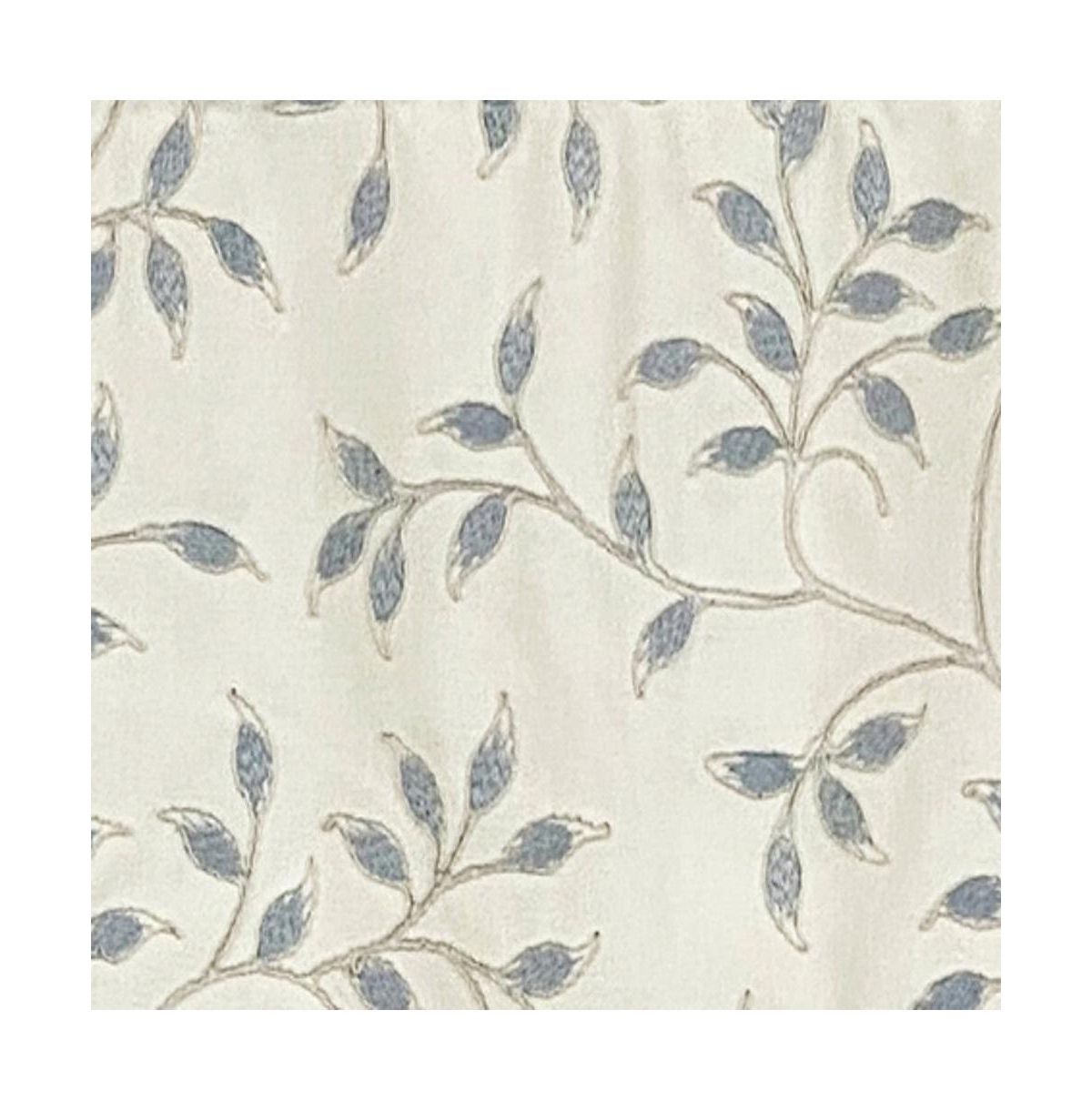 Rlf Home Page Turner Cornice Valance Topaz 3in Rod pocket 50in x 17in Blue by Rlf Home