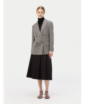 Women's Double-Breasted Cashmere Blazer