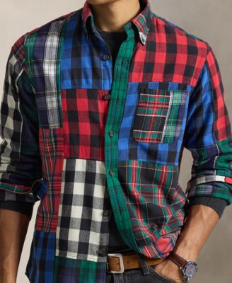 Men's Button-Down Polo Shirt