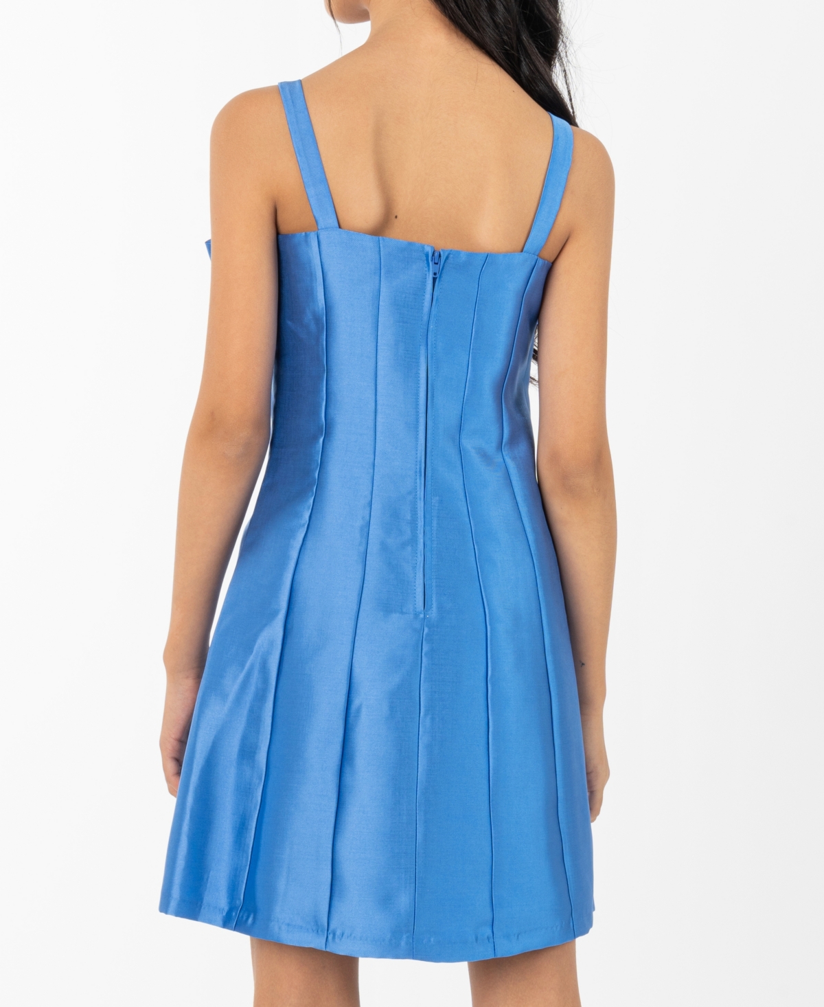 Rare Editions Girls 7-16 Paneled Sleeveless Bow Dress