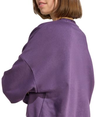 Women's Essentials Crewneck Small-Logo Sweatshirt 