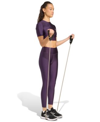 Women's Optime Essentials Shine 7/8 Pull On Leggings