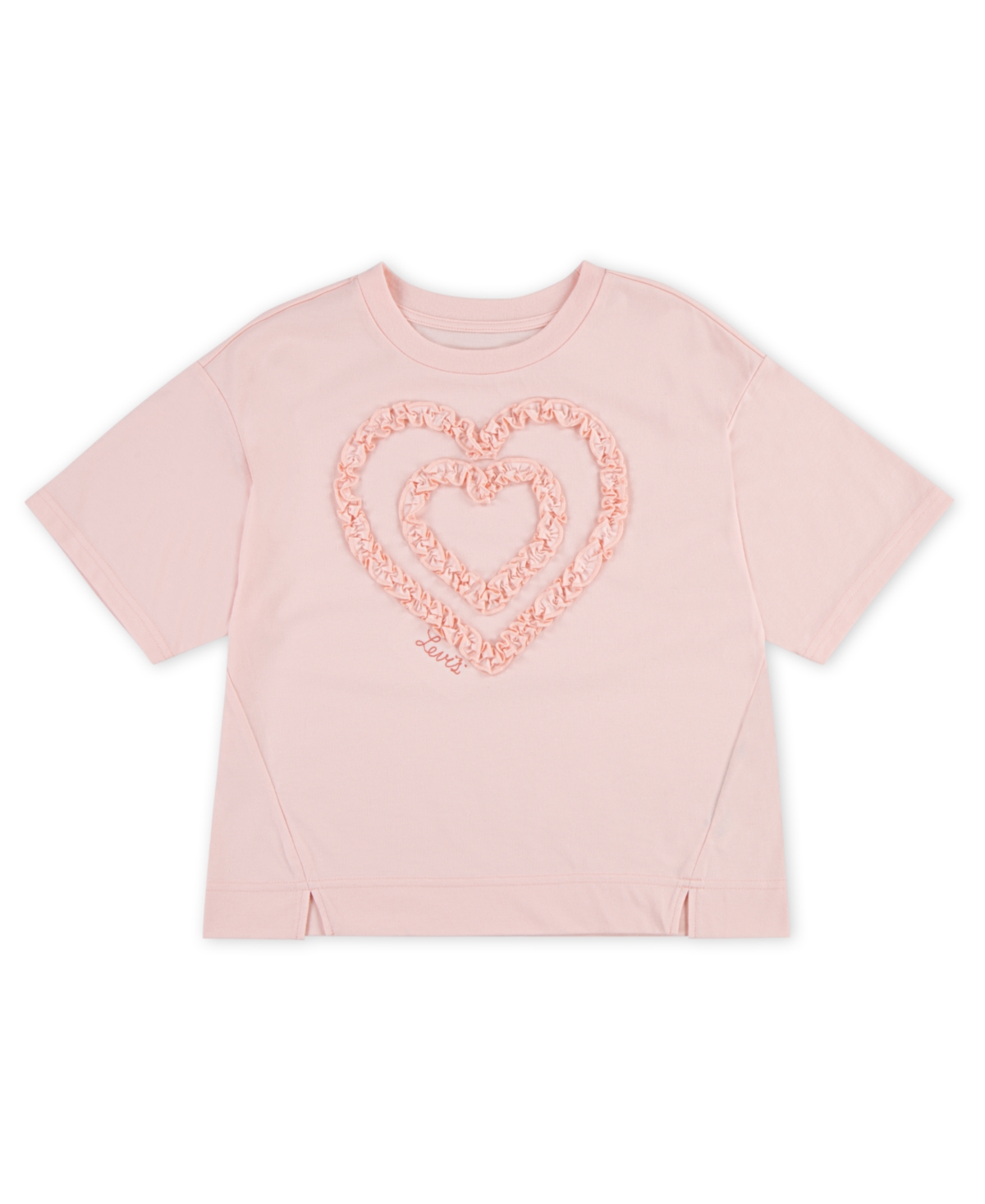 Levi's Girls S-xl Meet and Greet Heart Short-Sleeve T-Shirt