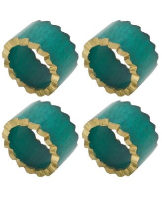 Resin Artistry Napkin Ring, Set of 4