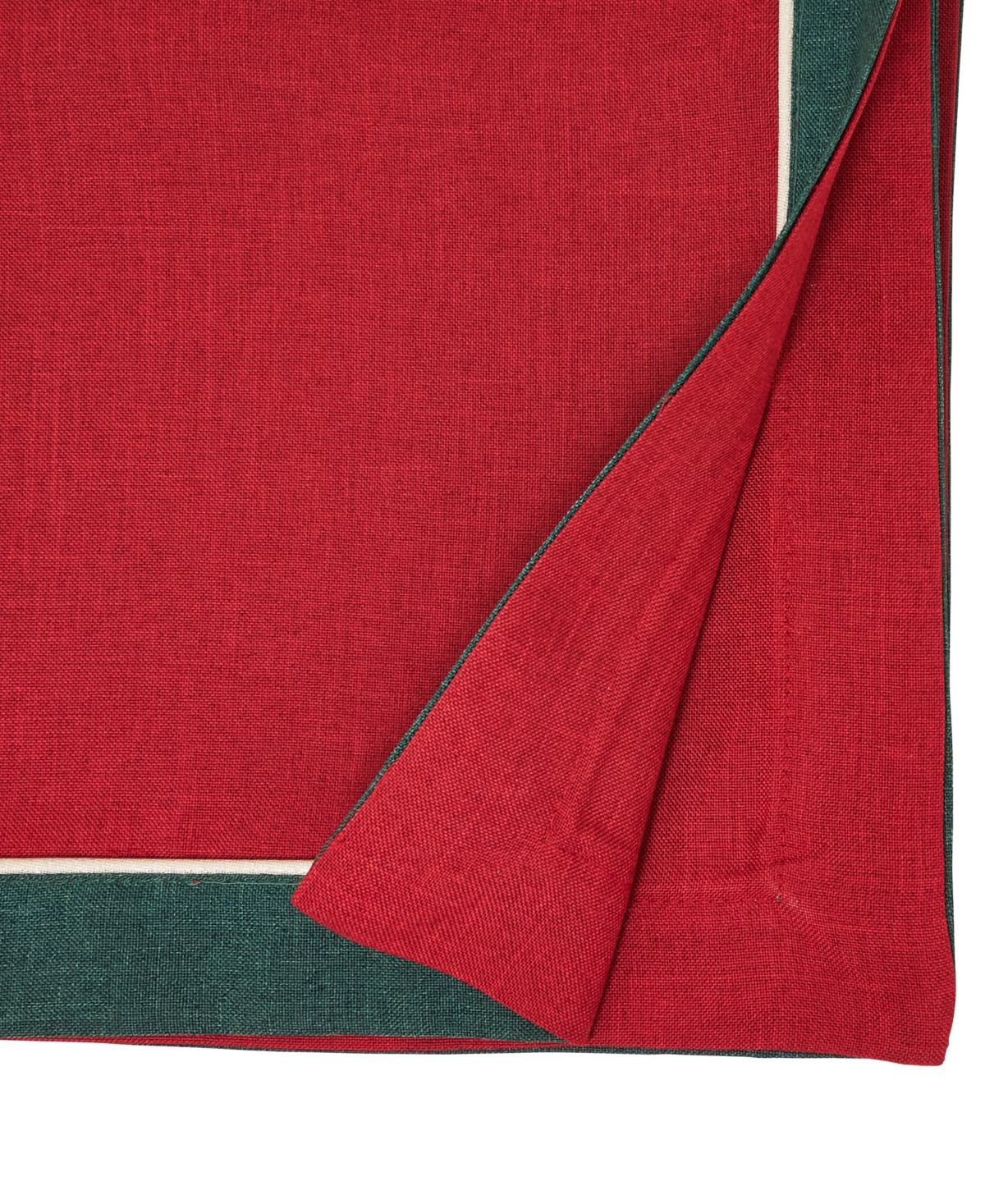 Saro Lifestyle Banded Border Table Runner, 16" x 72"