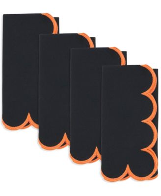 Sweet Edge Scalloped Napkin, Set of 4