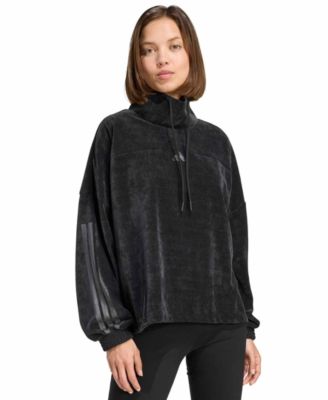 Women's Tiro Velour High Neck Sweatshirt